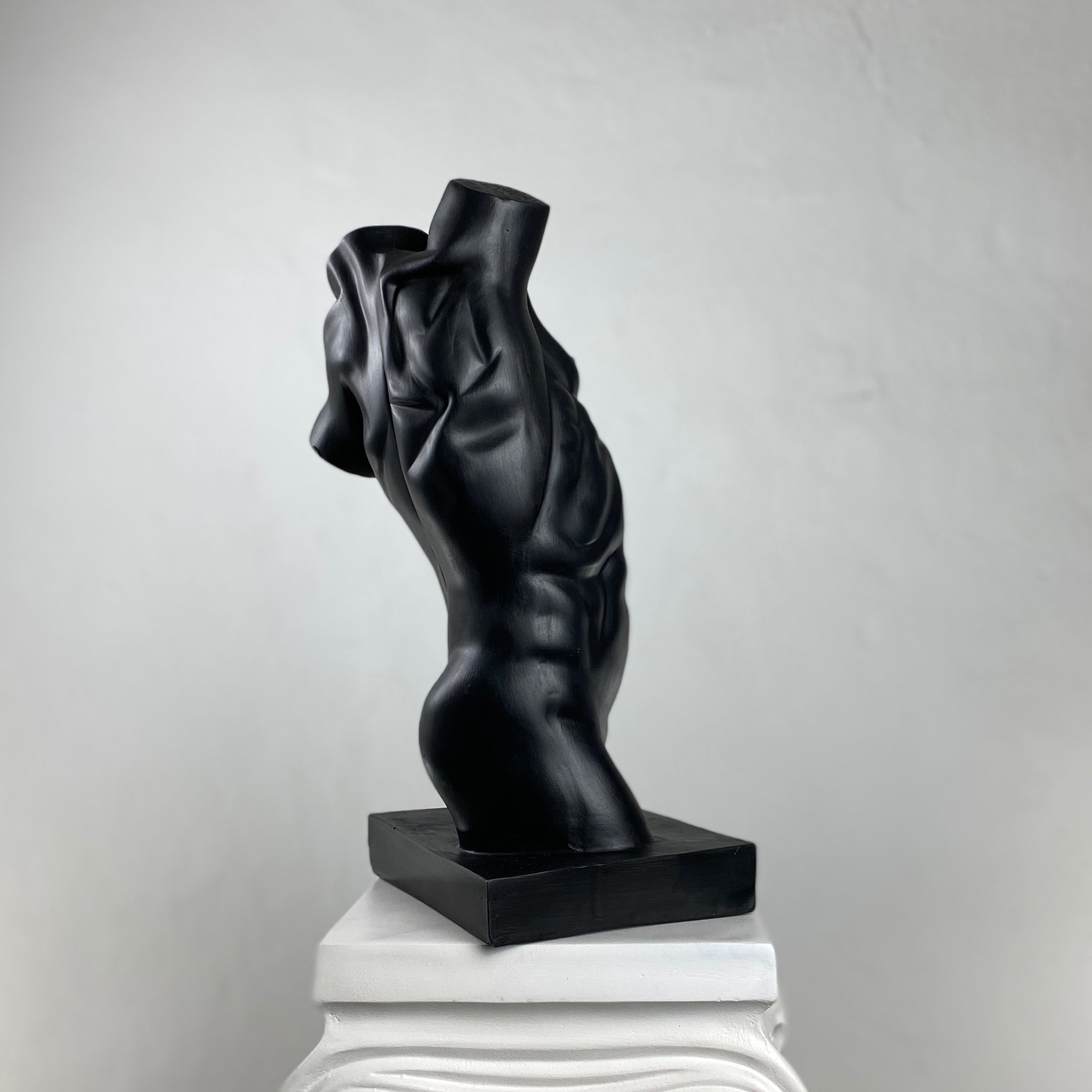 Torso 'Black' Pop Art Sculpture, Modern Home Decor - wboxgo.com