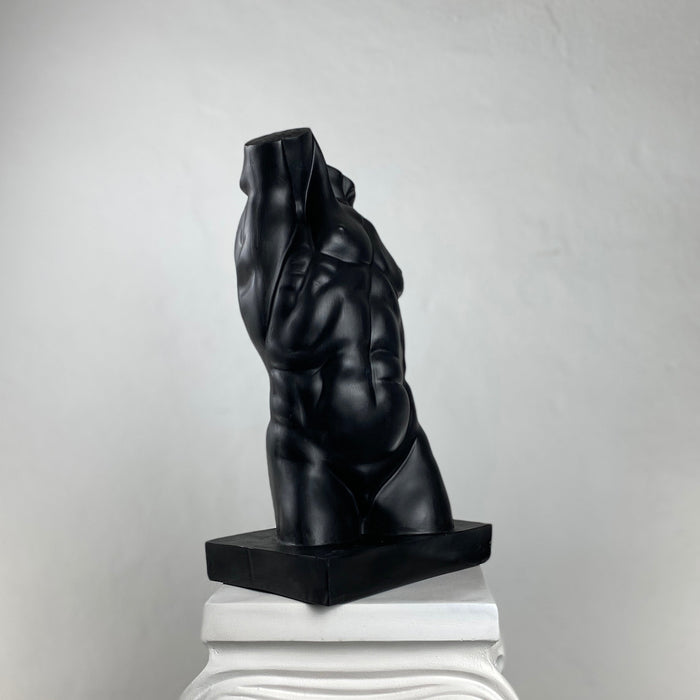 Torso 'Black' Pop Art Sculpture, Modern Home Decor - wboxgo.com