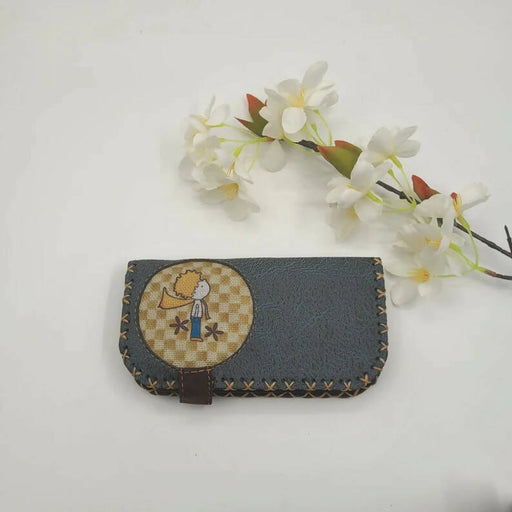 Little Prince Leather Wallet|Vegan Money Bag|Vintage Style Credit Card Holder|Boho Style Coin Purse|Waterproof Handbag|Lady Money Purse - wboxgo.com