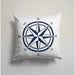 Beach House Pillow Case|Navy Marine Pillow Cover|Nautical Blue Gray Cushion|Seaweed Throw Pillow|Octopus Crab Home Decor|Porch Pillow Case - wboxgo.com