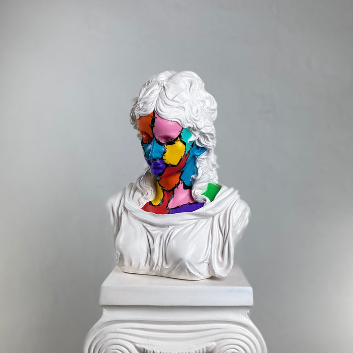 Hera 'White Zombie' Pop Art Sculpture, Modern Home Decor - wboxgo.com