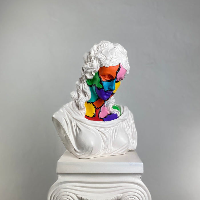 Hera 'White Zombie' Pop Art Sculpture, Modern Home Decor - wboxgo.com