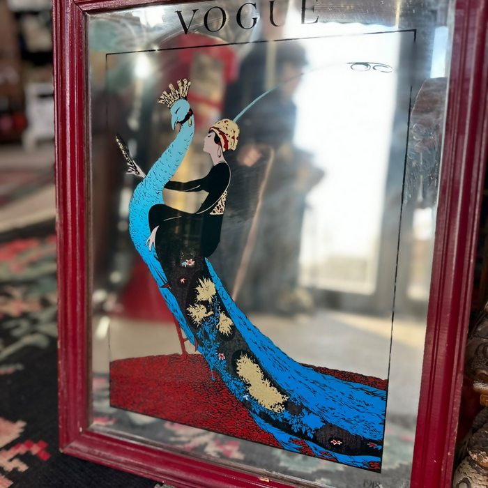 Vintage Vogue Cover Mirror Dated 1918