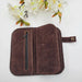 Black Cat Leather Wallet|Bohemian Nubuck Small Bag|Vegan Money Bag|Authentic Card Holder|Handmade Wallet for Women|Eco Friendly Coin Purse - wboxgo.com