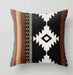 Rug Design Pillow Covers|Terracotta Southwestern Cushion Case|Decorative Aztec Print Ethnic Home Decor|Farmhouse Style Geometric Pillow Case - wboxgo.com