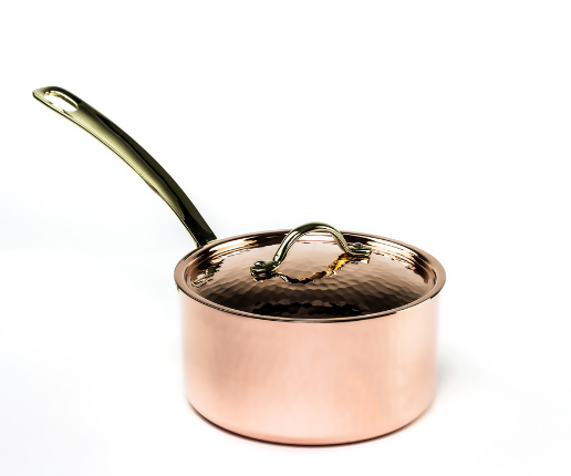 Handmade Copper Casserole - Timeless Elegance for Gourmet Delights