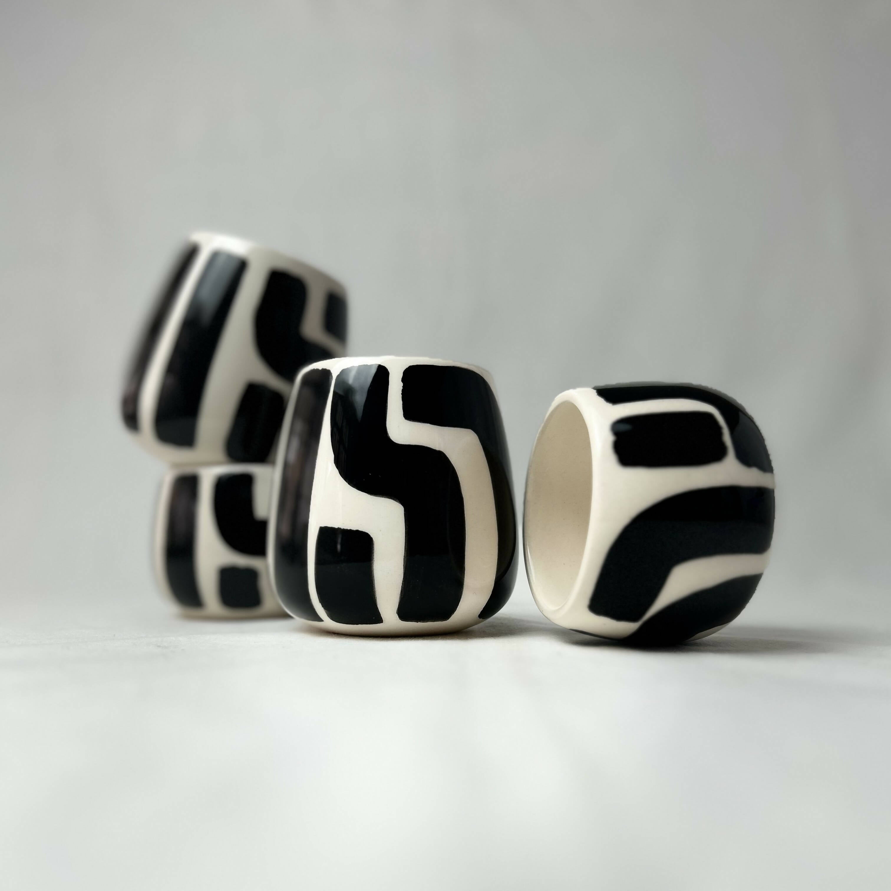 "Bold" Small Ceramic Mug, Design Ceramic Kitchenware - wboxgo.com